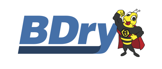 Logo for B-DRY WATERPROOFING